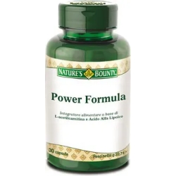 Nature S Bounty power formula integratore alimentare a base di l-acetilcarnitina 30 capsule