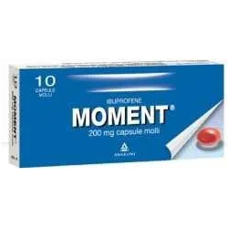 Moment 200 mg - 10 Capsule Molli