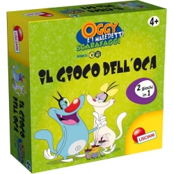 gioco dell'oca - oggy e i maledetti scarafaggi  4 anni +