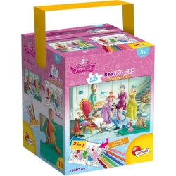 maxi puzzle cenerentola double face fustino 48  pezzi + colori  48366