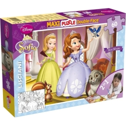 maxi puzzle double face principessa sofia 60 pezzi 46560
