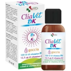 Cliavit DK - Integratore per ossa e sistema immunitario - Gocce 15 ml