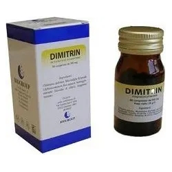 Dimitrin 300 mg - Integratore per la funzionalità intestinale 80 compresse