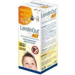 lendinout act trattamento antipidocchi 150 ml
