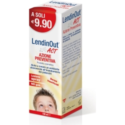 lendinout act spray ad azione preventiva sui pidocchi 100 ml