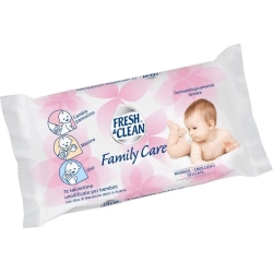 Fresh & Clean Family care - 72 salviettine umidificate per bambini