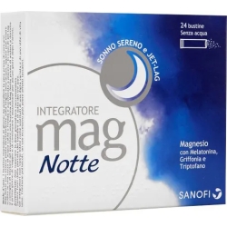 Mag notte integratore alimentare per favorire il sonno 24 bustine
