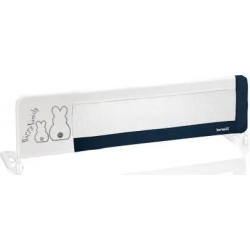 barriera sponda per letto blu coniglio 150 cm