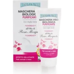 I Provenzali maschera viso biologica purificante all'olio di rosa mosqueta 75 ml