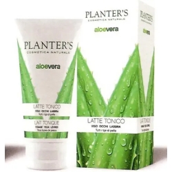 Planter S latte tonico viso occhi e labbra all'aloe per tutti i tipi di pelle 125 ml