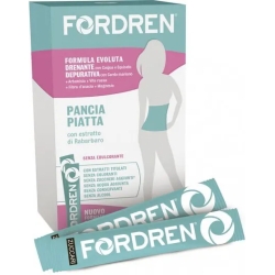 Zuccari fordren pancia piatta - integratore alimentare drenante 20 stick pack da 10 ml