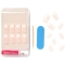 Salon Acrylic French Nude - 28 Unghie Artificiali Kan03c