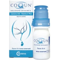 coqun 10 ml - soluzione oftalmica sterile con coenzima q10 e vitamina e 