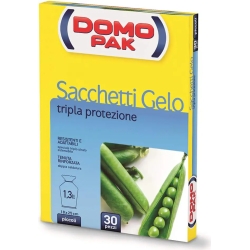 Sacchetti Gelo Tripla Protezione - 30 sacchetti piccoli per alimenti da 18 cm x 25 cm