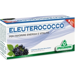 Specchiasol Eleuterococco 12 flaconcini - Integratore Energizzante