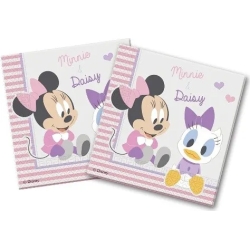 tovaglioli Baby Minnie per il primo compleanno 20 fazzoletti