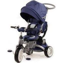 triciclo giro 6 in 1  con seduta girevole blu