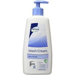 Tena Wash Cream - Crema Detergente Idratante Senza Risciacquo 500 ml
