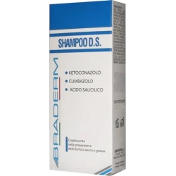 Shampoo Ds Braderm - Shampoo lenitivo contro la forfora secca e grassa 200 ml