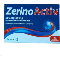 Zerinodek 200mg+30mg - Per il Mal di Gola 20 compresse