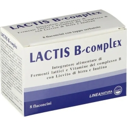Lactis B Complex 8 Flaconcini Da 10 ml - Integratore Di Fermenti Lattici