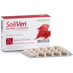 Bios Line Soliven - Integratore Gambe Leggere 30 capsule