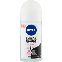 Nivea Invisible For Black & White Original - Deodorante Roll-On 50 ml