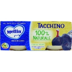 Omogeneizzato al Tacchino 2 vasetti da x 80 gr