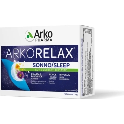 Arkorelax Sonno - Integratore per il Sonno 30 compresse