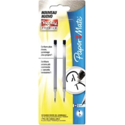 ricarica per Penna Gel Replay Premium colore nero 2 ricariche
