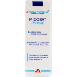 Braderm Micobat Polvere - Trattamento della Dermatite 75 g