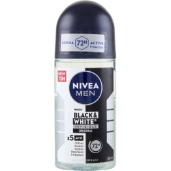Nivea Men Invisible For Black & White Original - Deodorante Roll-On 50 ml