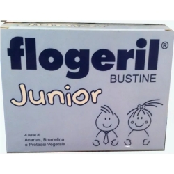 Flogeril Junior - Integratore per Bambini alla fragola 20 bustine