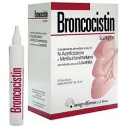 Broncocistin 15 Flaconcini Da 10 ml - Integratore Ad Attività Mucolitica E Balsamica