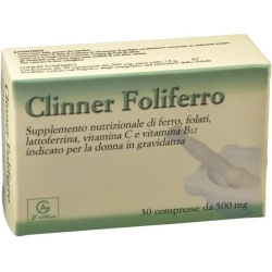 Clinner Foliferro 30 Compresse - Integratore Per La Gravidanza