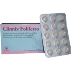 Clinnix Foliferro 30 Compresse - Integratore Per La Gravidanza