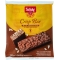 crisp bar - 3 wafers con nocciole ricoperti di riso soffiato e cioccolato al latte senza glutine 35 g