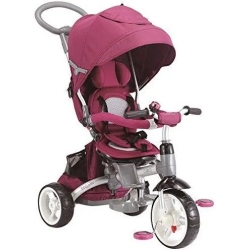 triciclo giro 6 in 1  con seduta girevole viola