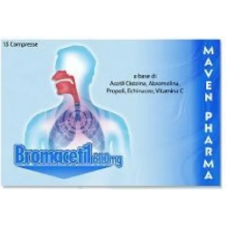 Bromacetil 15 Compresse Effervescenti - Integratore Per Le Vie Respiratorie