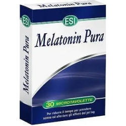 Esi Melatonin Pura 30 Microtavolette - Integratore Per Il Sonno