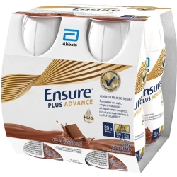 ensure Plus Advance gusto Cioccolata  4 x 220 ml - alimento dietetico a fini speciali