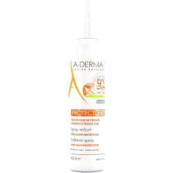 Aderma Crema Solare Bambini 50+ SPF Spray Protect Kids Protezione Molto Alta 200 ml