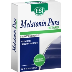 ESI Melatonin Pura Retard - Integratore per il sonno 90 Microtavolette