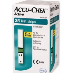 Accu-Chek active 25 strisce reattive per il controllo della glicemia