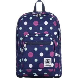 zaino scuola format plus colore blu pois