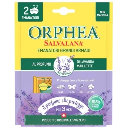 salvalana emanatore per grandi armadi 2 pezzi al profumo di lavanda maillette