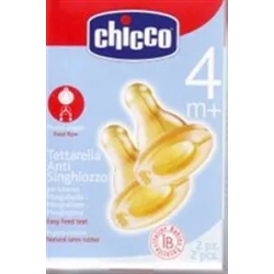 Chicco Tettarella Anti Singhiozzo per biberon Flusso Pappa 4 Mesi+