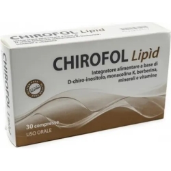 Chirofol Lipid 30 compresse - Integratore per il Colesterolo