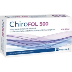 Chirofol 500 - Integratore a Base di D-chiro-inositolo 20 compresse