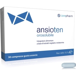 Ansioten orosolubile 30 compresse - Integratore contro l'ansia